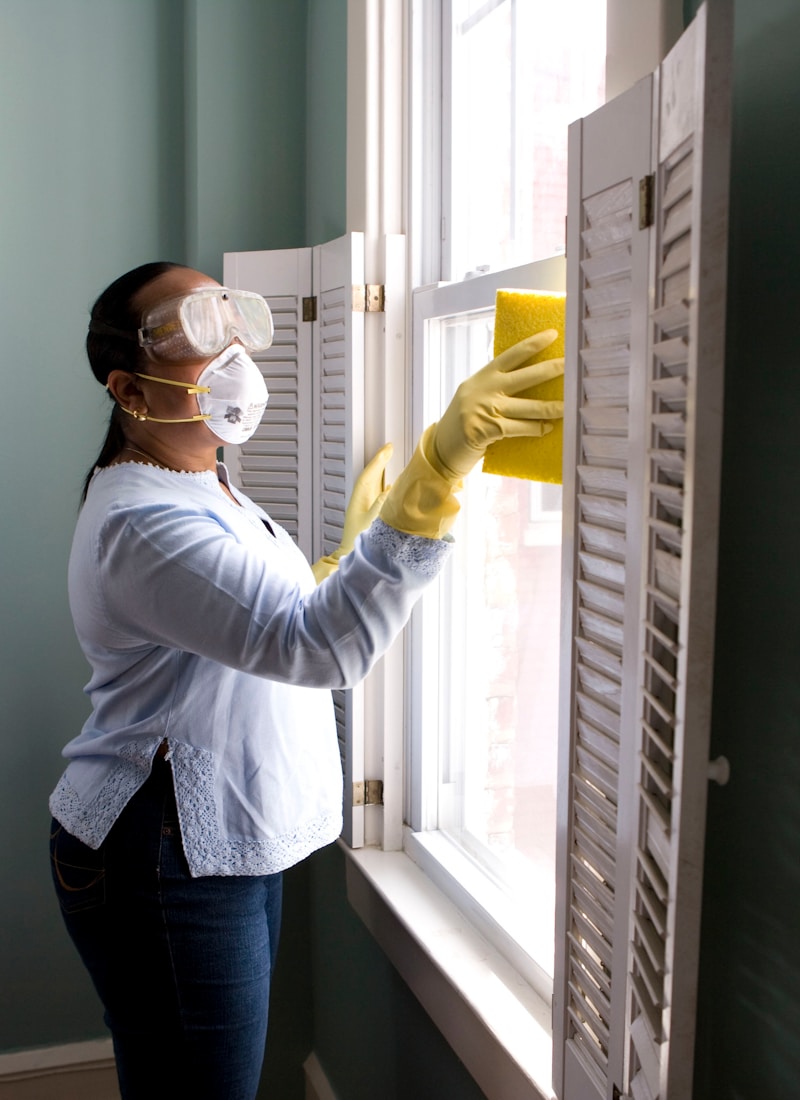 Professional house cleaner providing top-to-bottom cleaning services